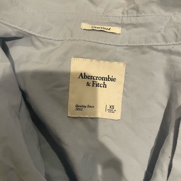 Abercrombie - 90s oversized button down in light blue - Picture 3 of 3